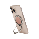 UNIQ Gripfit 360 Magnetic Mount&Kickstand midnight - blush pink [B] - مسكة دائريه مغناطيس وستاند + ماغ سيف