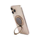 UNIQ Gripfit 360 Magnetic Mount&Kickstand midnight - flint gray [B] - مسكة دائريه مغناطيس وستاند + ماغ سيف