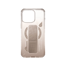 SkinArma Helio MagSafe Case With Grip Stand for iPhone16 Pro / 16 Pro Max - Gold [B] -  كفر حماية عالية - ماغ سيف - مع مغناطيس للسيارة ومسكة ستاند جانبي ورأسي
