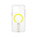 SkinArma Helix MagSafe Case With 360 Rotating Stand for iPhone 16 Pro / 16 Pro Max - Clear -  كفر حماية عالية - ماغ سيف - مع ستاند