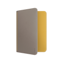Cover UNIQ Belmont Passport Case RFID Blocking Gray-Yellow - محفظة لجواز السفر - محفظة كروت - يونيك