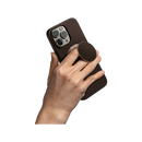 Uniq Keva Air MagSafe case with GripFit Premium for Apple iPhone 16 Pro / 16 Pro Max - Umber Brown [B] - كفر حماية عالية - يونيك - ماغ سيف + مسكه دائرية ماغ سيف