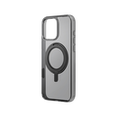 Uniq Swivix MagSafe case with 360 Rotation Kickstand for Apple iPhone 16 Pro / 16 Pro Max - Carbon Black [B] - كفر حماية عالية - يونيك - ماغ سيف + مسكه دائرية