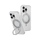 Uniq Swivix MagSafe case with 360 Rotation Kickstand for Apple iPhone 16 / 16 Plus / 16 Pro / 16 Pro Max - Lucent Clear [B] - كفر حماية عالية - يونيك - ماغ سيف + مسكه دائرية