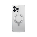 Uniq Swivix MagSafe case with 360 Rotation Kickstand for Apple iPhone 16 / 16 Plus / 16 Pro / 16 Pro Max - Lucent Clear [B] - كفر حماية عالية - يونيك - ماغ سيف + مسكه دائرية