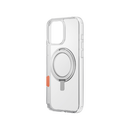 Uniq Swivix MagSafe case with 360 Rotation Kickstand for Apple iPhone 16 / 16 Plus / 16 Pro / 16 Pro Max - Lucent Clear [B] - كفر حماية عالية - يونيك - ماغ سيف + مسكه دائرية