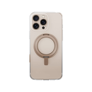 Uniq Swivix MagSafe case with 360 Rotation Kickstand for Apple iPhone 16 Pro / 16 Pro Max - Taupe Gold [B]- كفر حماية عالية - يونيك - ماغ سيف + مسكه دائرية