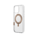 Uniq Swivix MagSafe case with 360 Rotation Kickstand for Apple iPhone 16 Pro / 16 Pro Max - Taupe Gold [B]- كفر حماية عالية - يونيك - ماغ سيف + مسكه دائرية