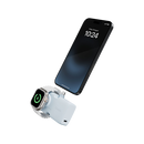 Bazic GoPower Koda 2 in 1 Power Bank With Foldable USB-C /Lightning Pin And Apple Watch Charger 5000mAh - Bubblegum - بطارية متنقلة + ستاند - مع شاحن ايفون + تايب سي + شاحن ساعه ابل - سعة 5000 مللي امبير - كفالة 12 شهر