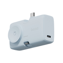 Bazic GoPower Koda 2 in 1 Power Bank With Foldable USB-C /Lightning Pin And Apple Watch Charger 5000mAh - Bubblegum - بطارية متنقلة + ستاند - مع شاحن ايفون + تايب سي + شاحن ساعه ابل - سعة 5000 مللي امبير - كفالة 12 شهر