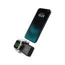 Bazic GoPower Koda 2 in 1 Power Bank With Foldable USB-C /Lightning Pin And Apple Watch Charger 5000mAh - Truffle - بطارية متنقلة + ستاند - مع شاحن ايفون + تايب سي + شاحن ساعه ابل - سعة 5000 مللي امبير - كفالة 12 شهر