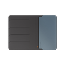 Uniq Belmont Passport Holder With RFID Blocking With Apple's Find My - Charcoal / Washed Blue.[B] - محفظة لجواز السفر - مع خاصية التتبع