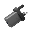 Energea Essential Kit Ampcharge GaN 35W Wall Charger + MagTrio Plus 3 in 1 Wireless Charger - Gun + Helix USB-C to USB-C Cable - Grey [B] حقيبة السفر - 4 في 1 - حقيبة + ستاند شحن لا سلكي 3 في 1 + شاحن حائط قوة 35 واط + سلك شحن تايب سي - كفالة 12 شهر