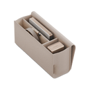 Energea Voyager Kit Travel world Adapter 25 + Alupac Power Bank 10000mAh + Helix Cable 1.5M + Pouch - Beige [B] - حقيبة السفر - 4 في 1 حقيبة + بطاريه ماغ سيف سعة 10000 مللي امبير + شاحن حائط دولي + سلك شحن تايب سي طول 1.5 متر - كفالة 12 شهر