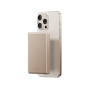 Energea X Bazic Travel Kit Travel world Adapter 25 + Alupac Power Bank 10000mAh + Alu Cable 15CM + Pouch - Beige حقيبة السفر - 4 في 1 - حقيبة + بطاريه ماغ سيف سعة 10000 مللي امبير + شاحن حائط دولي + سلك شحن 4 في 1 طول 15 سم - كفالة 12 شهر