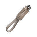 Energea X Bazic Travel Kit Travel world Adapter 25 + Alupac Power Bank 10000mAh + Alu Cable 15CM + Pouch - Beige حقيبة السفر - 4 في 1 - حقيبة + بطاريه ماغ سيف سعة 10000 مللي امبير + شاحن حائط دولي + سلك شحن 4 في 1 طول 15 سم - كفالة 12 شهر