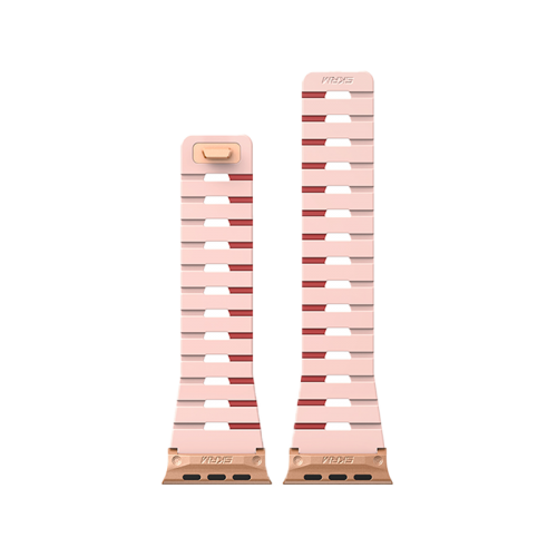 SkinArma Gemini Magnetic Watch Strap for Apple Watch 42/41/40MM - Pink Mauve [B] - سير ساعة أبل واتش