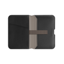 Uniq Lyden DS RFID-Blocking Magnetic Wallet with Kick Stand - Dallas Black / Flint Grey [B] - ستاند جانبي ومحفظة للبطاقات - ماغ سيف - يونيك