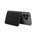 Uniq Lyden DS RFID-Blocking Magnetic Wallet with Kick Stand - Dallas Black / Flint Grey [B] - ستاند جانبي ومحفظة للبطاقات - ماغ سيف - يونيك