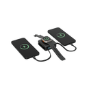 Energea Magpac Mini Plus Wireless Power Bank 10000mAh With Build in USB-C Cable & Display - Black - بطارية متنقلة - انيرجيا - سعة 10000 - عدد 2 سلك شاحن تايب سي - مع شحن لاسلكي - تدعم شحن ساعة ابل + الايربودز - شاشة رقميه - كفالة 24 شهر