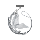 Uniq Coehl Caryne 2-In-1 Universal Lanyard & Handstrap - Cloud Grey [B] - خيط علاقة - من يونيك - يمكنكم اختيار مع كفر شفاف او بدون كفر فقط خيط علاقة