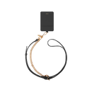 Uniq Coehl Caryne 3-In-1 Universal Lanyard & Handstrap With ID Card Holder - Ebony [B] - خيط علاقة + محفظة بطاقات + مسكة يد - من يونيك