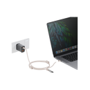 Energea Lasso 2-In-1 USB-C To USB-C 240W 480Mbps Lanyard With Charging Cable 1.5M - Sand - خيط علاقة - 2 في 1 - انيرجيا - سلك شحن تايب سي الى تايب سي - قوة 240 واط - يمكنكم اختيار مع كفر شفاف او بدون كفر فقط خيط علاقة