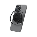 Energea MagDuo Arc 2 In 1 MagSafe Charger With Apple Watch Charger With Retractable USB-C Cable - Gunmetal [B] - شاحن لاسلكي - 2 في 1 - انيرجيا - يشحن الايفون + ساعة ابل واتش في نفس الوقت - قوة تصل الى 15 واط