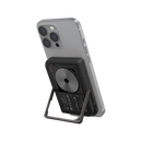 SkinArma Nova Nexus USB-C 5000mAh Power Bank Built-In Kick Stand - Black[B] - بطارية متنقلة - ماغ سيف + ستاند - قوه 20 واط - سعة 5000 ملي امبير - كفالة 12 شهر