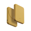 Uniq Lyden Lexa MagSafe USB-C PD 5000mAh Power Bank - Canary Yellow - بطارية متنقلة - ماغ سيف - يونيك - قوه 20 واط - سعة 5000 ملي امبير - كفالة 12 شهر