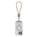 SkinArma Dyno VE USB-C to USB-C 2-In-1 240W Hand Strap and Charging Cable - Brich - خيط علاقة قصير - 2 في 1 - سكين ارما - سلك شحن تايب سي الى تايب سي - قوة 240 واط - يمكنكم اختيار مع كفر شفاف او بدون كفر فقط خيط علاقة