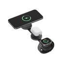 Energea AluMag Trio 3 in 1 Foldable 15W Wireless Charger - Blue [B] - شاحن لاسلكي - 3 في 1يدعم الشحن السريع