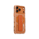 SkinArma Helio MagSafe Case With Grip Stand for iPhone 17 Pro / 17 Pro Max - Orange [B]- سكين أرما كفر - سلسلة ايفون 17 - ماغ سيف - مسكة وستاند مغناطيس