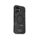 SkinArma Saido MagSafe Case for iPhone 17 - Black - سكين أرما كفر - سلسلة ايفون 17 - ماغ سيف - شفاف اسود