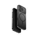 Uniq Airsuit Magsafe case for iPhone 17 - Glossy Smoke - كفر حمايه عاليه - يونيك - سلسلة ايفون 17 - ماغ سيف - شفاف