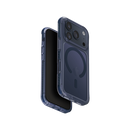 Uniq Hybrid Combat Magsafe Case for iPhone 17 - Navy Blue - كفر حمايه عاليه - يونيك - سلسلة ايفون 17 - ماغ سيف - شفاف