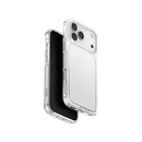 Uniq Hybrid Lifepro Xtreme Case for iPhone 17 - Crystal Clear - كفر حمايه عاليه - يونيك - سلسلة ايفون 17 - شفاف