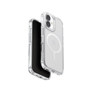 Uniq Hybrid Lifepro Xtreme MagSafe Case for iPhone 17 - Frost Clear / White - كفر حمايه عاليه - يونيك - سلسلة ايفون 17 - ماغ سيف - شفاف