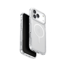 Uniq Hybrid Lifepro Xtreme MagSafe Case for iPhone 17 - Frost Clear / White - كفر حمايه عاليه - يونيك - سلسلة ايفون 17 - ماغ سيف - شفاف