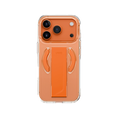 Uniq Hybrid Heldro Air MagSafe Case for iPhone 17 - Volt orange - كفر حمايه عاليه - يونيك - سلسلة ايفون 17 - مع مسكه - ماغ سيف