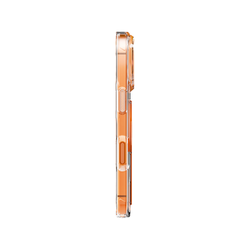 Uniq Hybrid Heldro Air MagSafe Case for iPhone 17 - Volt orange - كفر حمايه عاليه - يونيك - سلسلة ايفون 17 - مع مسكه - ماغ سيف