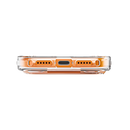 Uniq Hybrid Heldro Air MagSafe Case for iPhone 17 - Volt orange - كفر حمايه عاليه - يونيك - سلسلة ايفون 17 - مع مسكه - ماغ سيف
