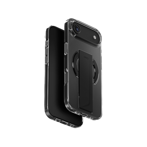 Uniq Hybrid Heldro Air MagSafe Case for iPhone 17 - Vapour Smoke - كفر حمايه عاليه - يونيك - سلسلة ايفون 17 - مع مسكه - ماغ سيف