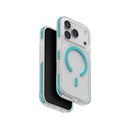 Uniq Hybrid Combat Active MagSafe Case for iPhone17 Pro / 17 Pro Max - Frost Clear / Turquoise [B] - كفر حمايه عاليه - يونيك - سلسلة ايفون 17 - ماغ سيف