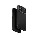 Uniq Hybrid Keva MagSafe Case for iPhone 17 - Carbon Black - كفر حمايه عاليه - يونيك - سلسلة ايفون 17 - ماغ سيف - كربون اسود