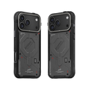 SkinArma Vigor MagSafe Case for iPhone 17 Pro / 17 Pro Max - Charcoal [B] - سكين أرما كفر - سلسلة ايفون 17 - ماغ سيف - مسكة وستاند مغناطيس