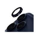 Uniq Optix Prime Stainless Steel Frame Sapphire Camera Lens Protector for iPhone 17 Pro & 17 Pro Max - Navy Chrome - حماية لعدسة كاميرا الهاتف - حبات - 9 مللي - ايفون 17 برو / 17 بروماكس - يونيك