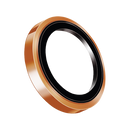 Uniq Optix Prime Stainless Steel Frame Sapphire Camera Lens Protector for iPhone 17 Pro & 17 Pro Max - Sunset Chrome - حماية لعدسة كاميرا الهاتف - حبات - 9 مللي - ايفون 17 برو / 17 بروماكس - يونيك