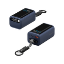 Energea Compac Arc 45W PD 10000mAh Power Bank Built-In USB-C Cable - Blue [B]- بطارية متنقلة - انيرجيا - سعة 10000 - عدد 1 سلك شاحن تايب سي - شاشة رقميه - قوة 45 واط - كفالة 24 شهر