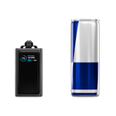 Energea Compac Arc 45W PD 10000mAh Power Bank Built-In USB-C Cable - Gunmetal [B]- بطارية متنقلة - انيرجيا - سعة 10000 - عدد 1 سلك شاحن تايب سي - شاشة رقميه - قوة 45 واط - كفالة 24 شهر